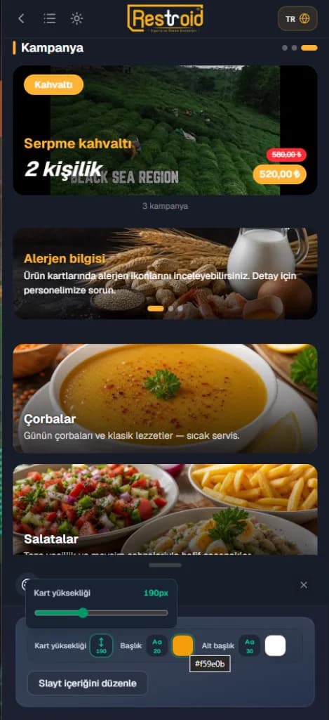 Canlı Düzenleme