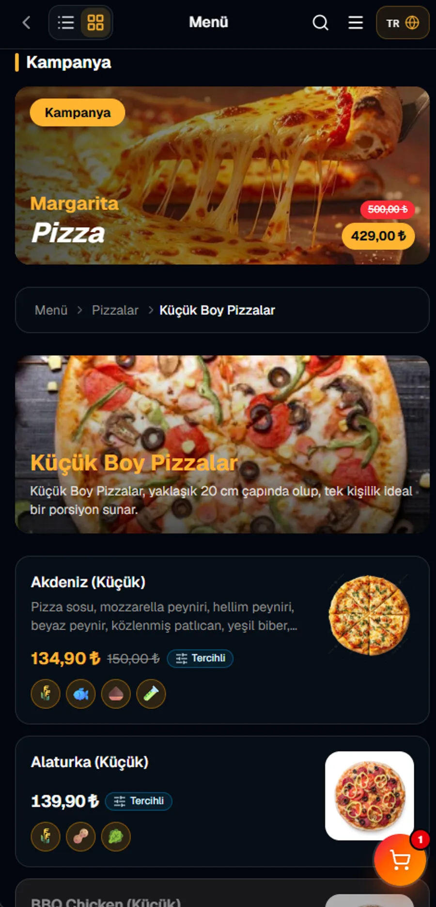 Ürün Listesi & Kampanya