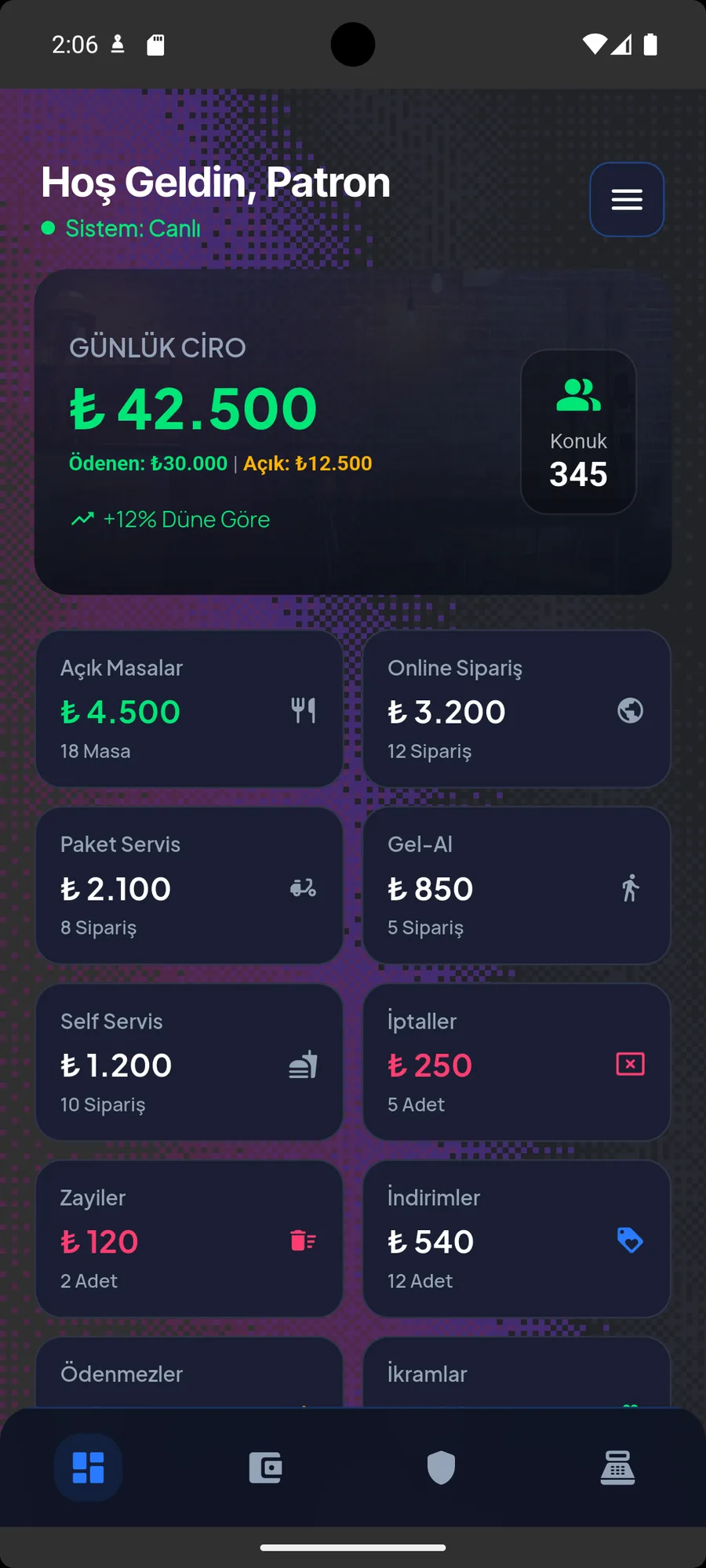 RestroidBOSS ekran görüntüsü